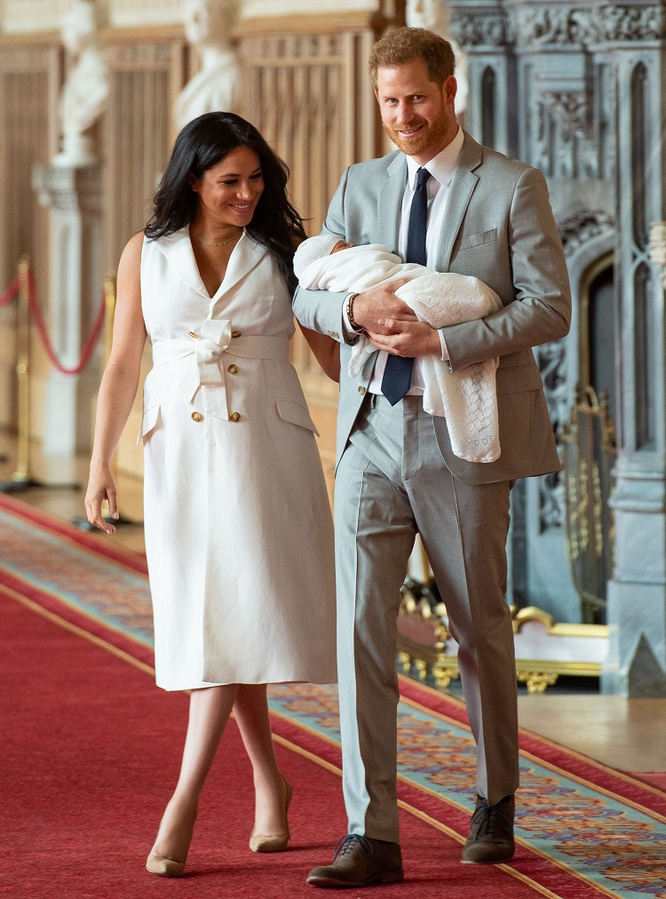 prénom du royal baby dévoilé Archie Harrison Mountbatten Windsor Meghan Markle prince Harry
