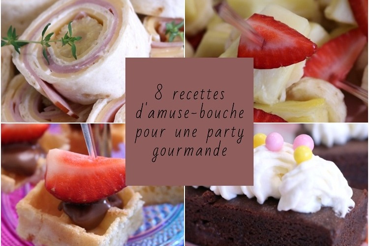 recette amuse-bouche idées faciles huit variantes