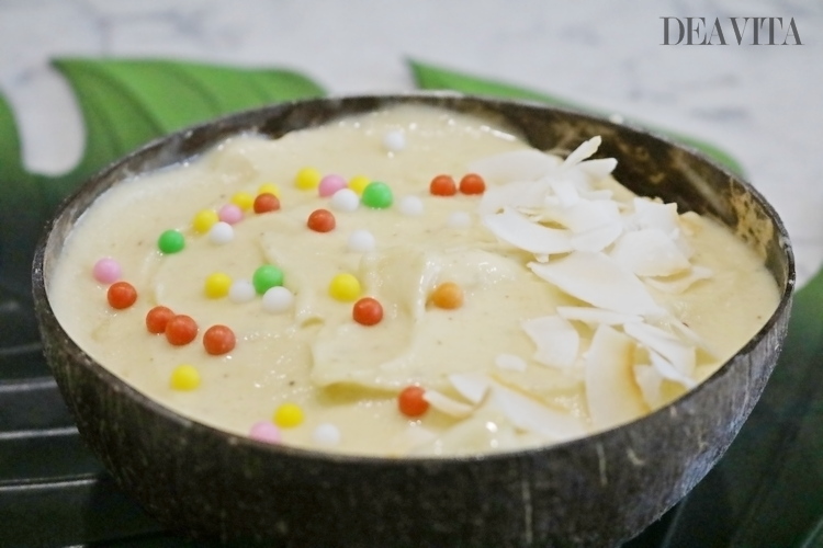 recettes de glaces Nice cream à l'ananas