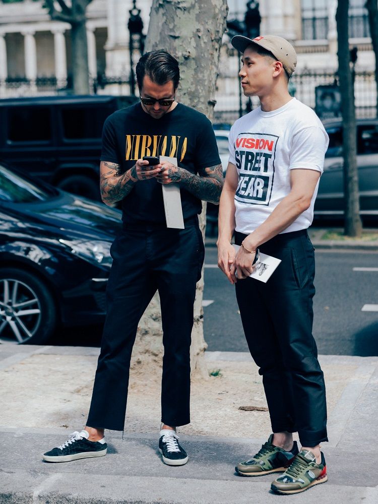 T-Shirt homme imprimé modèle indispensable style moderne street