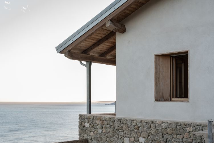 architecture en pierre naturelle maison de vacances en Italie