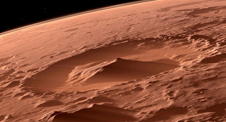 gaz sur mars indique forme de vie pic méthane mesuré rover discovery