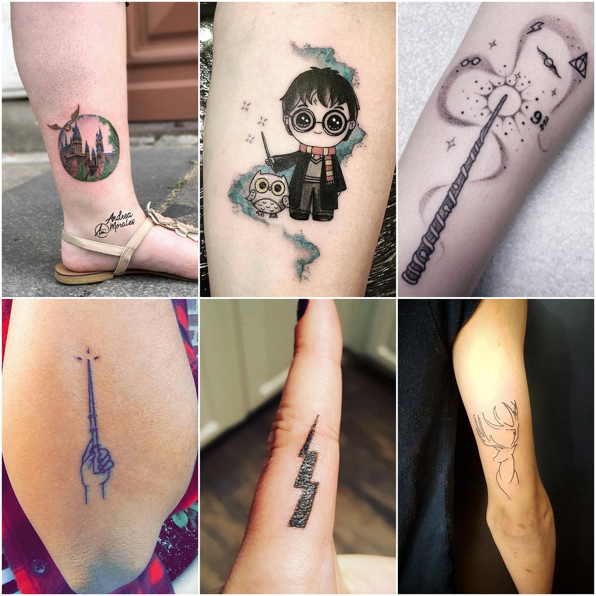  Tatouage  Harry Potter quels sont les motifs les plus 