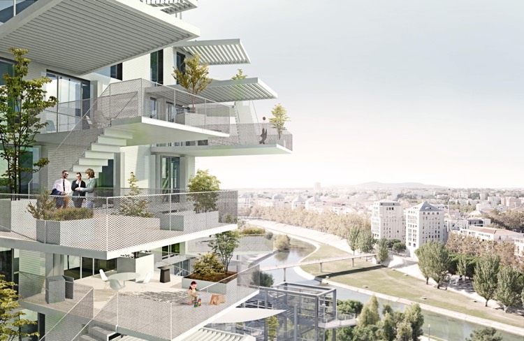 l’Arbre blanc de Montpellier projet emblematique architecture coherence convivialite