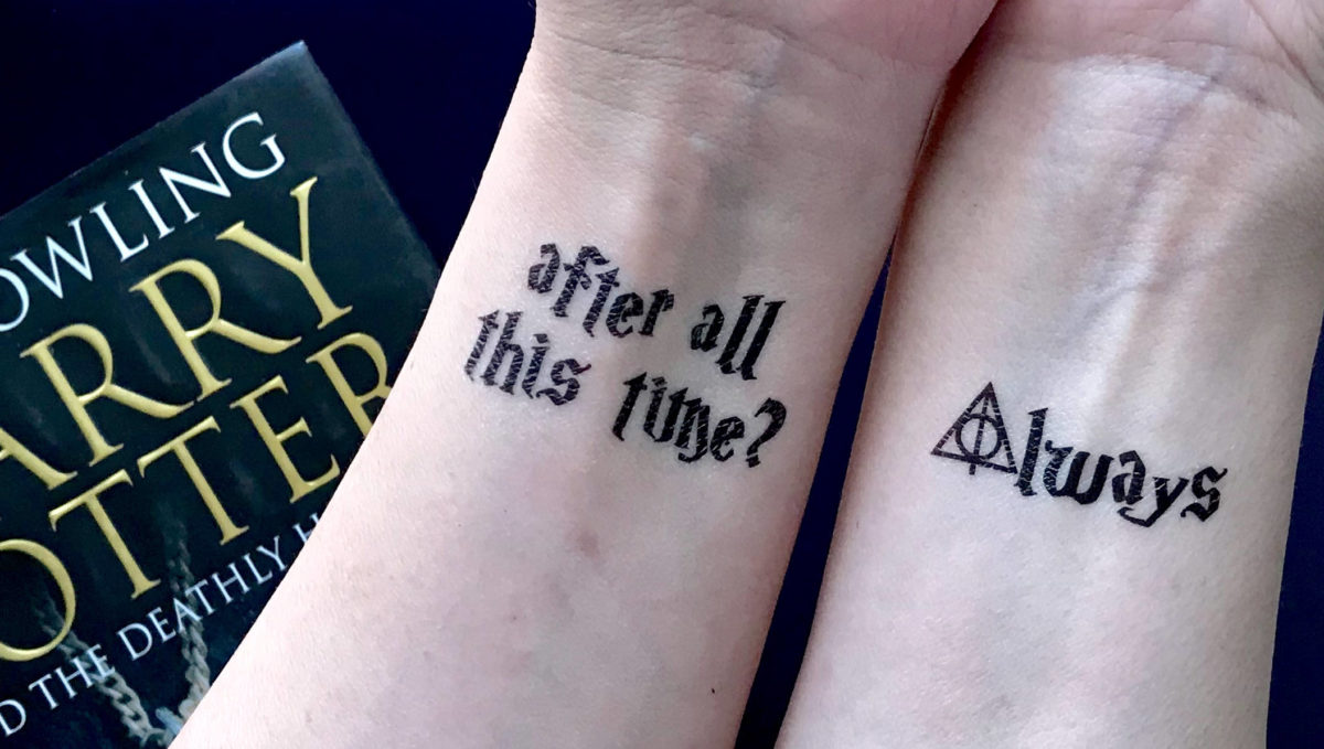 tatouage Harry Potter citations célèbres