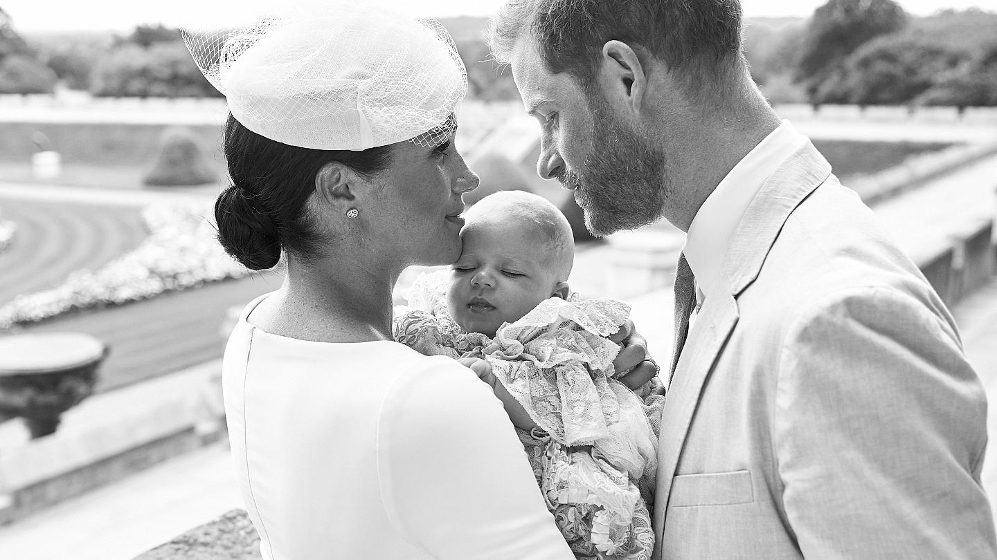 Royal baby Archie baptême cérémonie privée Meghan et Harry