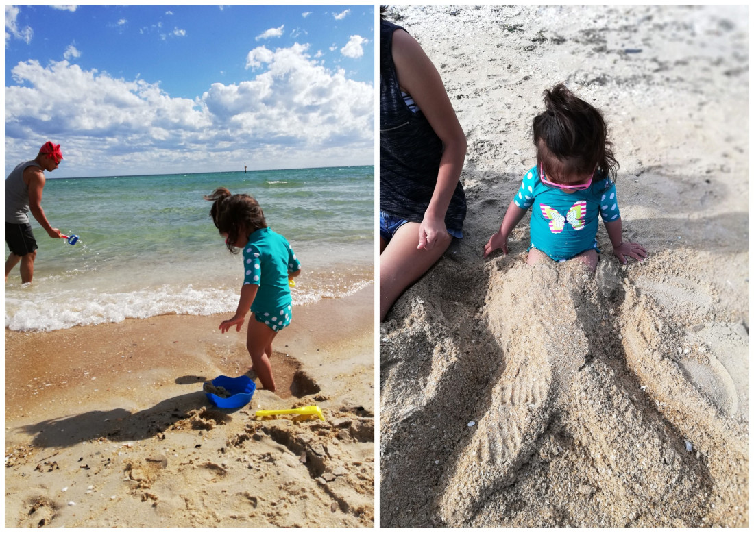 activités plage pour enfants idées jeux sirène sable