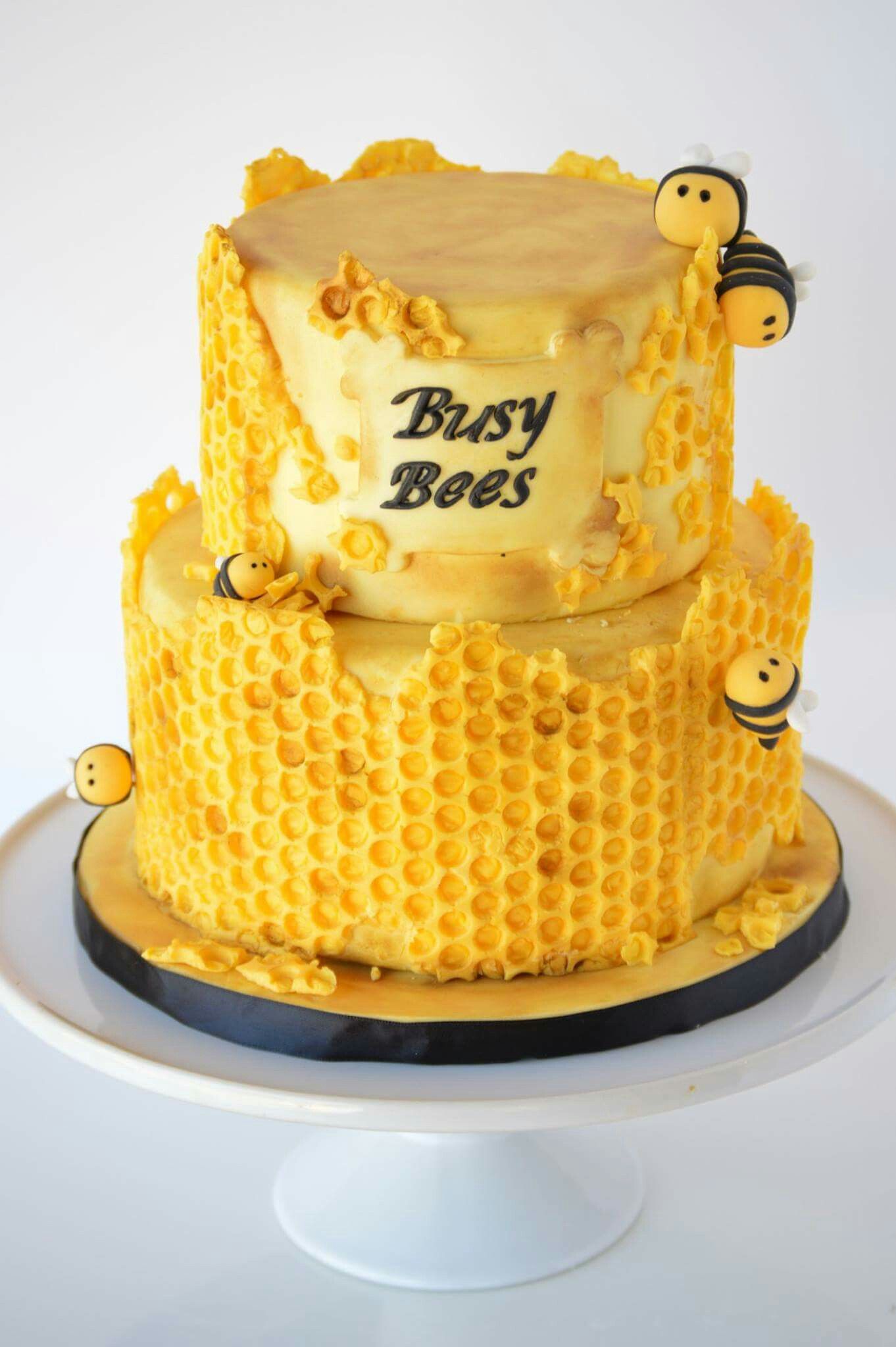 gâteau ruche d’abeille et nid d'abeilles idées créatives
