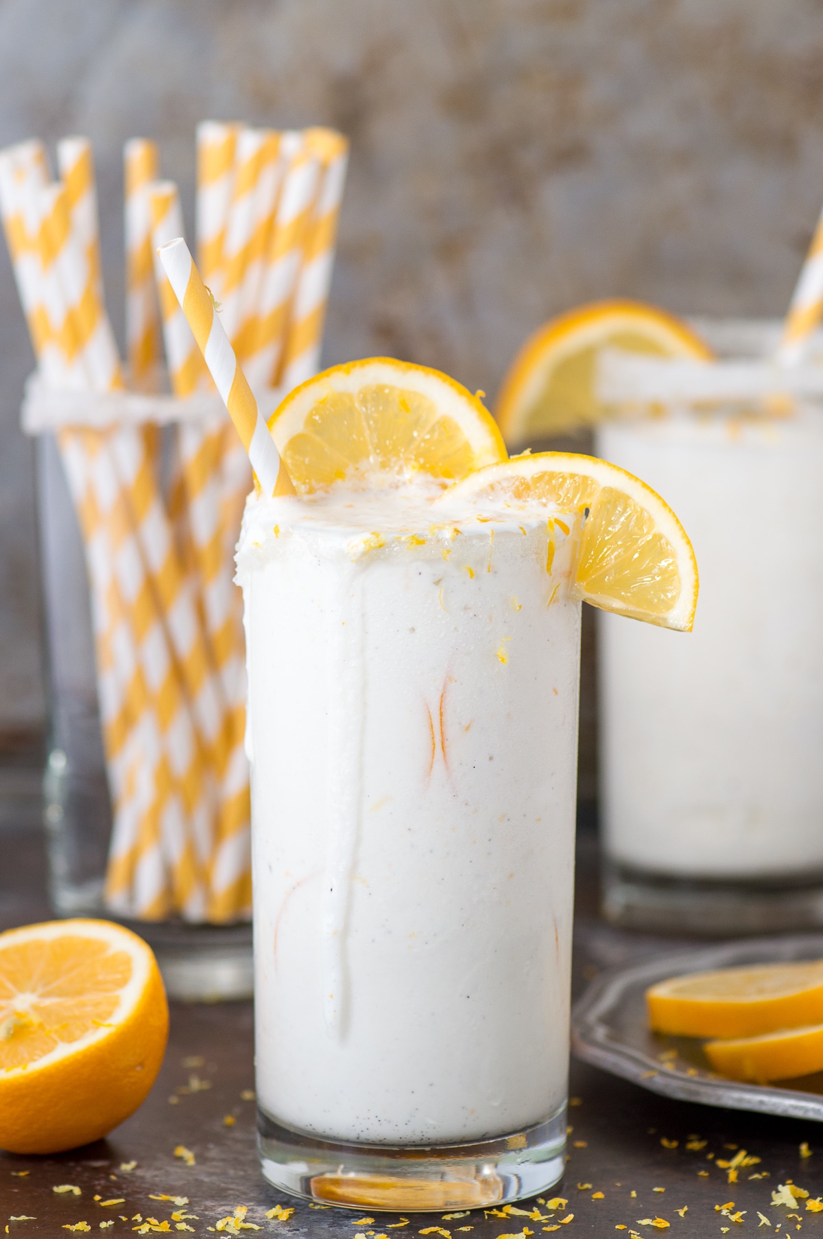 lait frappé santé yaourt citron recette facile milk shake version saine