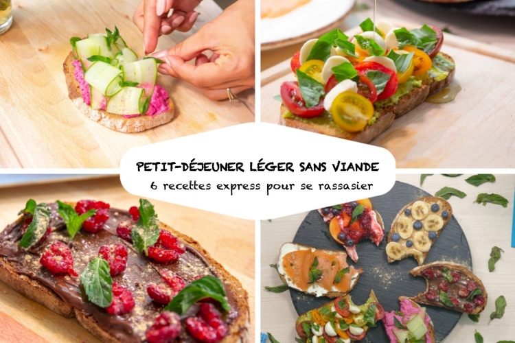 petit déjeuner léger sans viande 6 recettes express