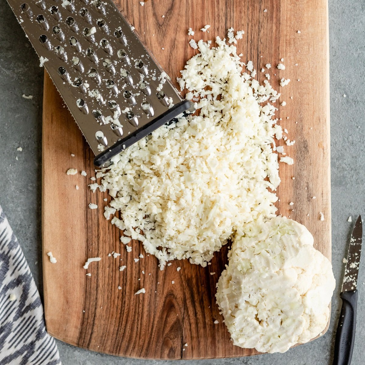 riz de chou-fleur comment préparer trucs astuces cuisine