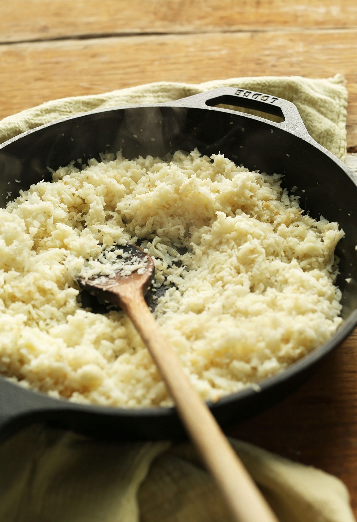 riz de chou fleur recettes saines végétariennes sans gluten