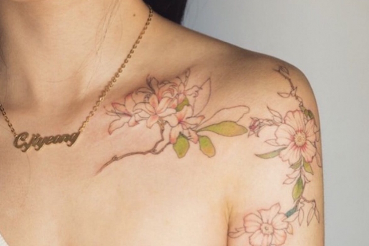 Sitemapcdatahttpsmodeinf Inetcomtatouage Clavicule Fleur