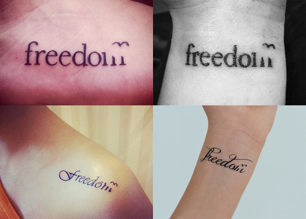 tatouage signification liberté top idées inkages modernes pour femmes et hommes