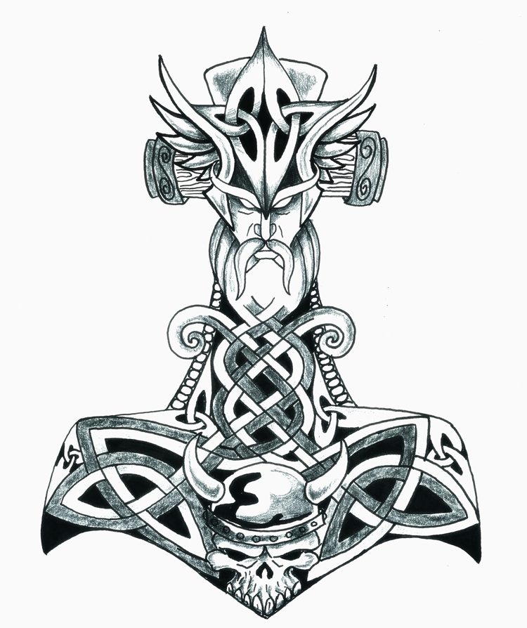 tatouage viking signification idées tattoos artistiques pour hommes femmes
