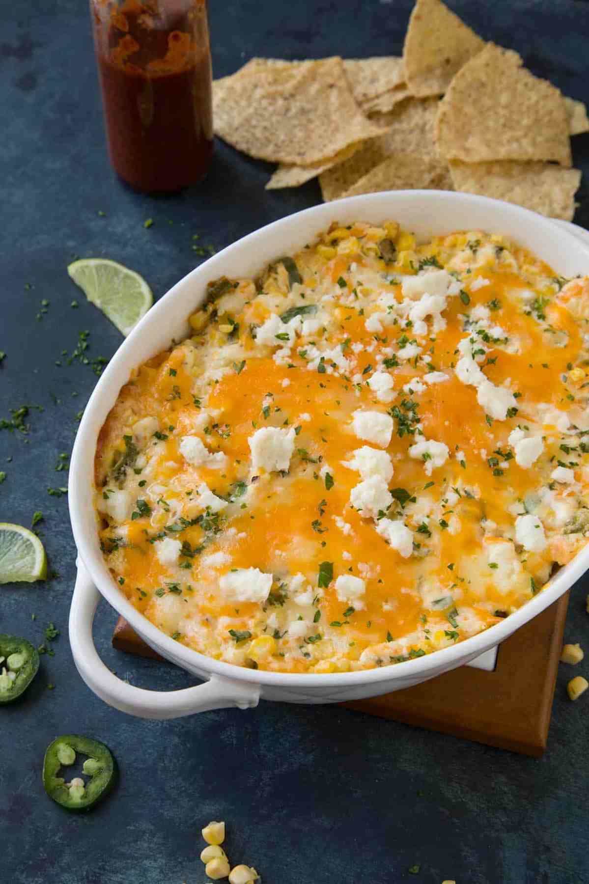 trempette mexicaine au maïs recettes testées approuvées idées apéro crudités