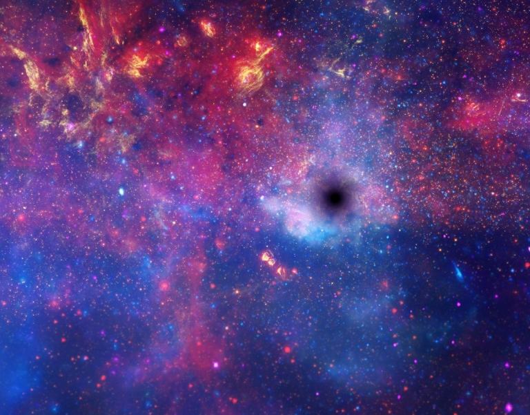 Le Trou Noir Supermassif De La Voie Lactée Est Devenu 75