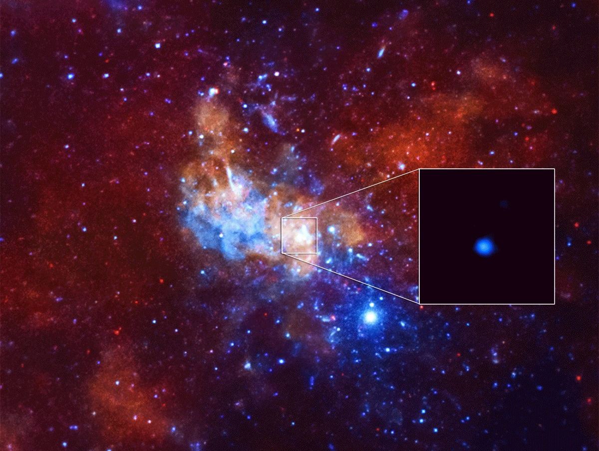 trou noir supermassif illumination surprenante phénomène inédit