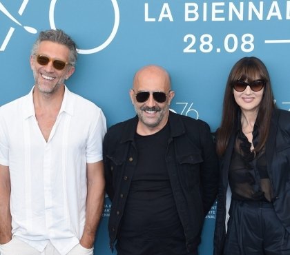 Monica Belluci et Vincent Cassel ensemble tapis rouge festival venise 2019 projection irréversible