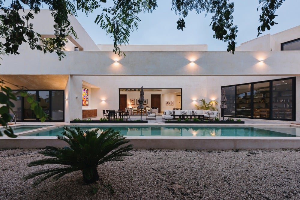maison de luxe au mexique avec piscine