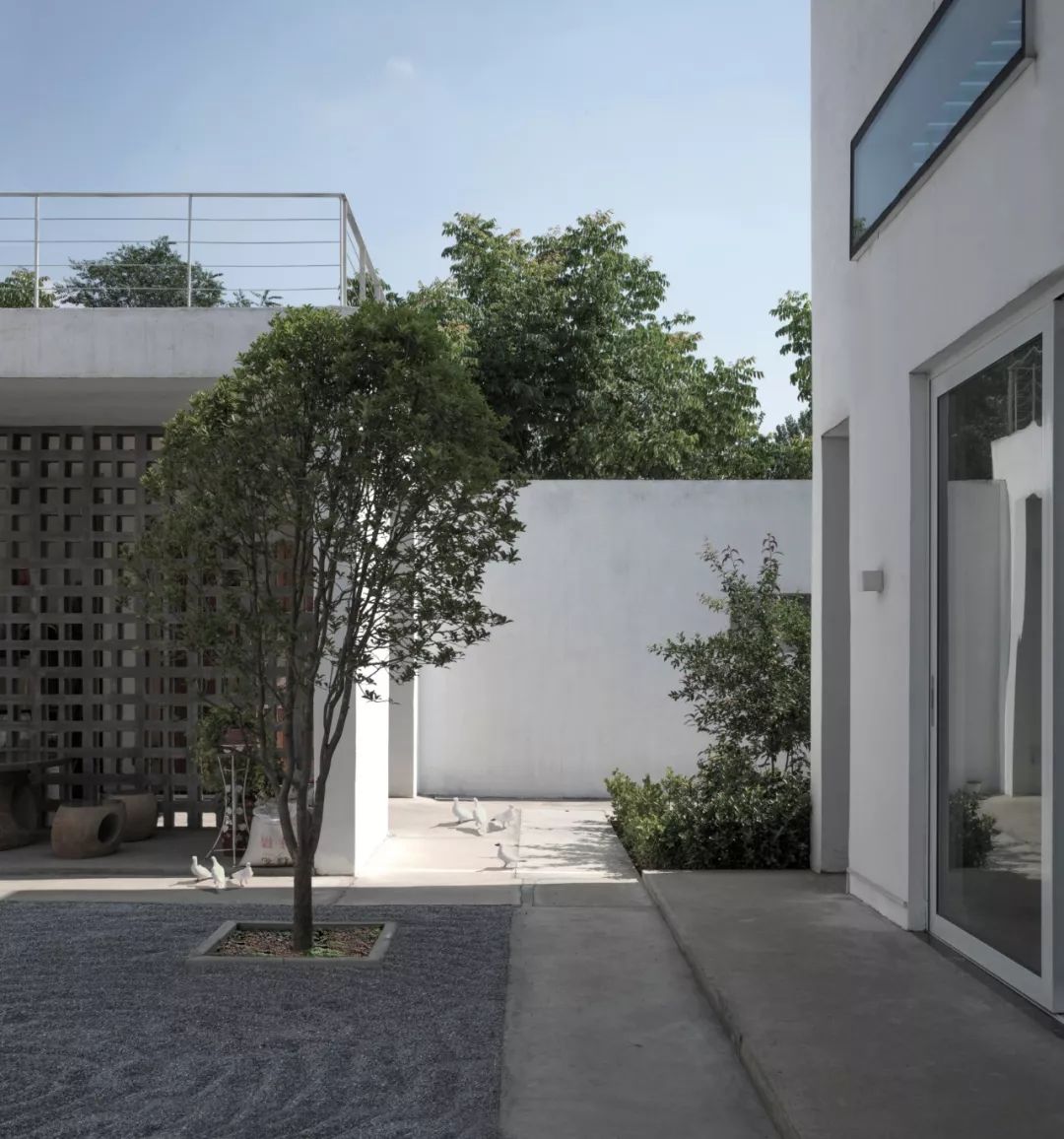 petit jardin zen Boundary House maison d'architecte Chine