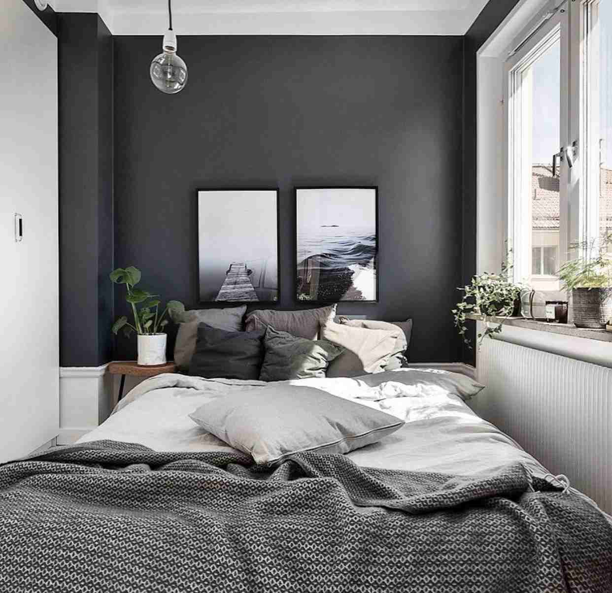 style scandinave belle chambre a coucher