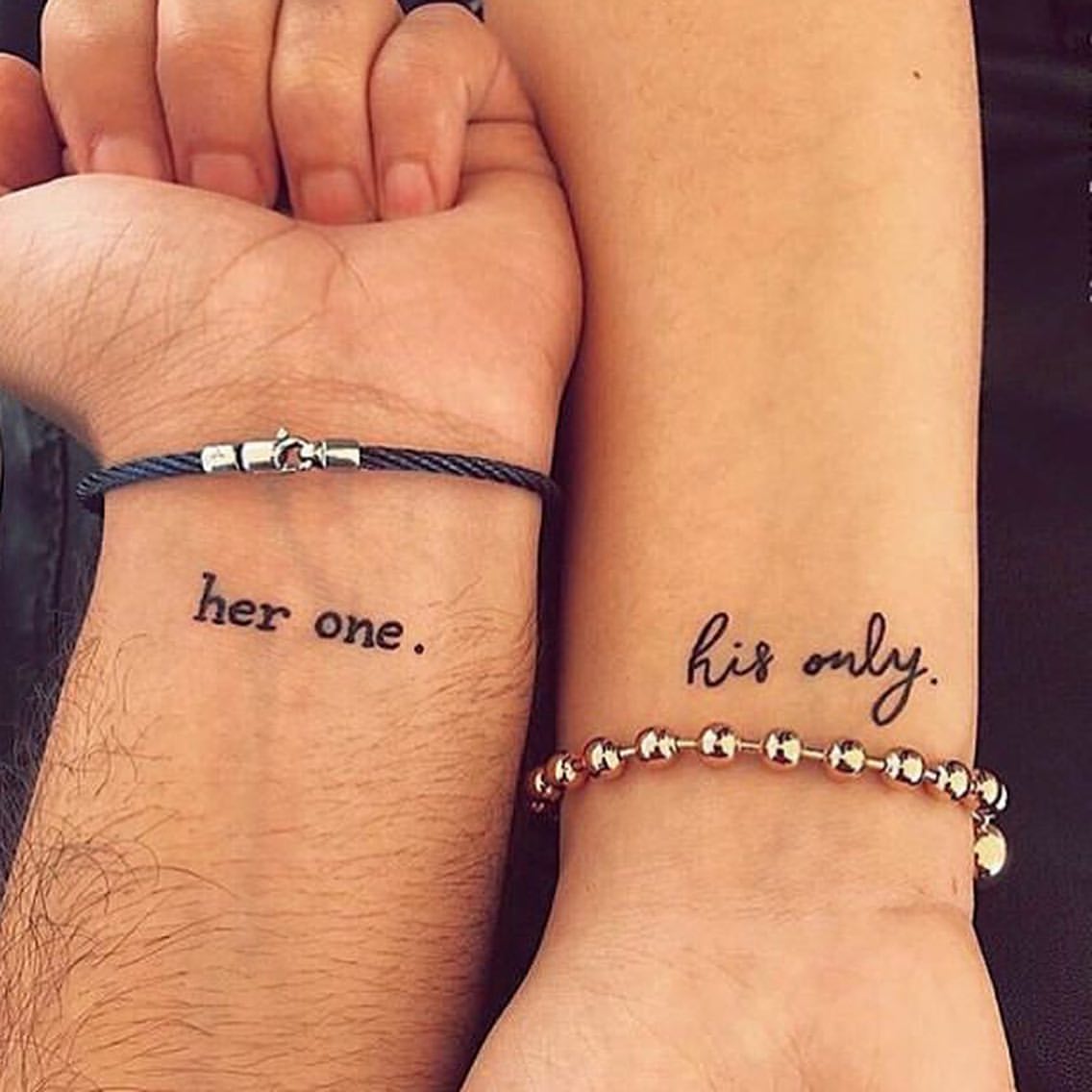 tatouage couple amour inkage poignet
