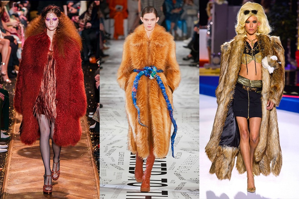 tendances fashion femme 2019 2020 automne hiver fausse fourrure