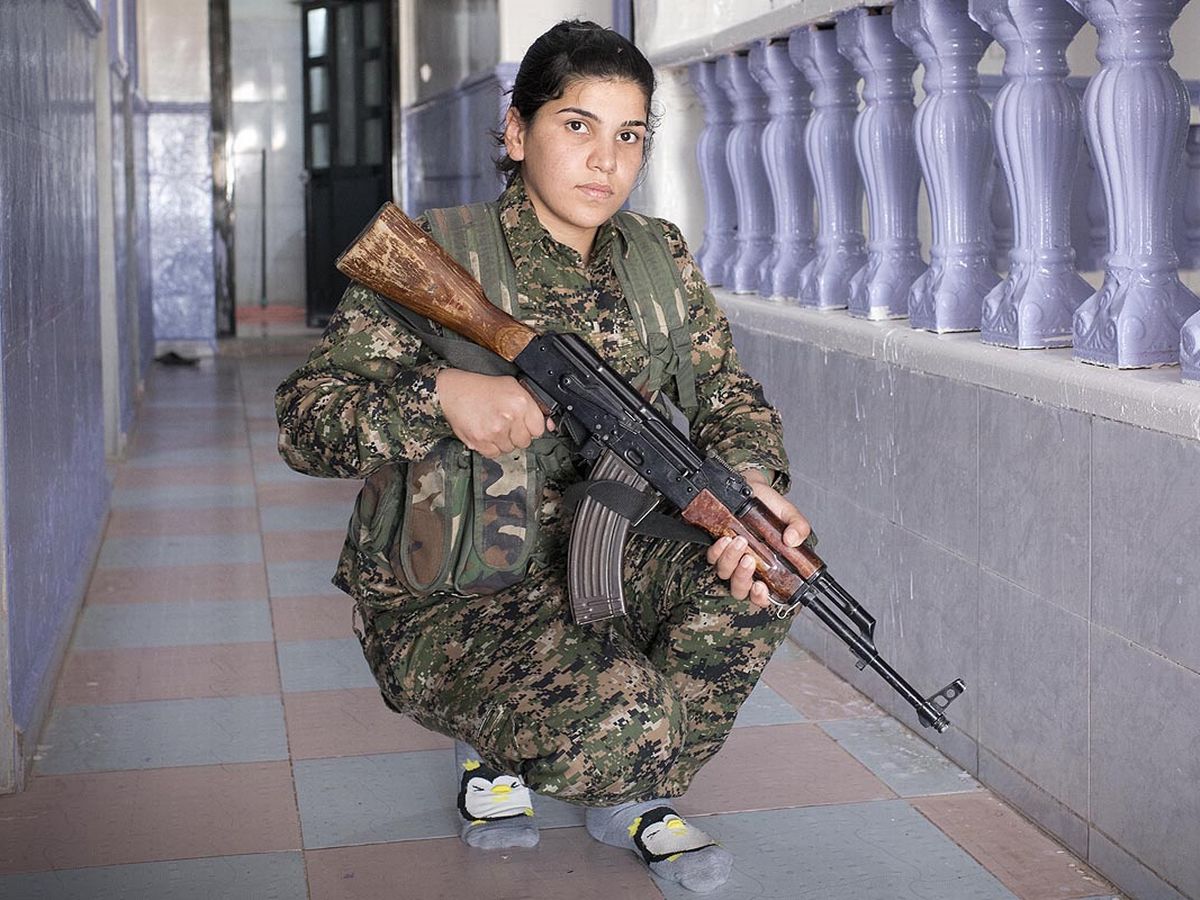 Arianne Zargroz femme combattante contre Daech en Syrie