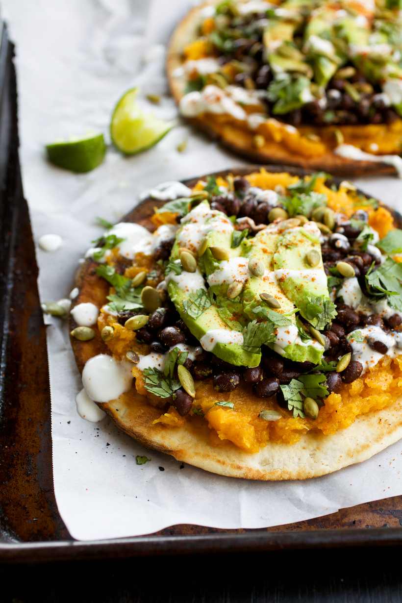 apéro mexicain tostadas avec pain naan sans gluten