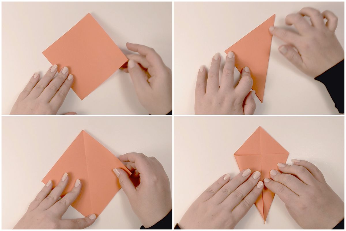 comment faire un origami citrouille halloween étape par étape