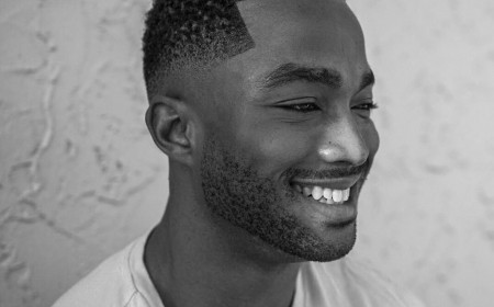 dégradé homme cheveux crépus