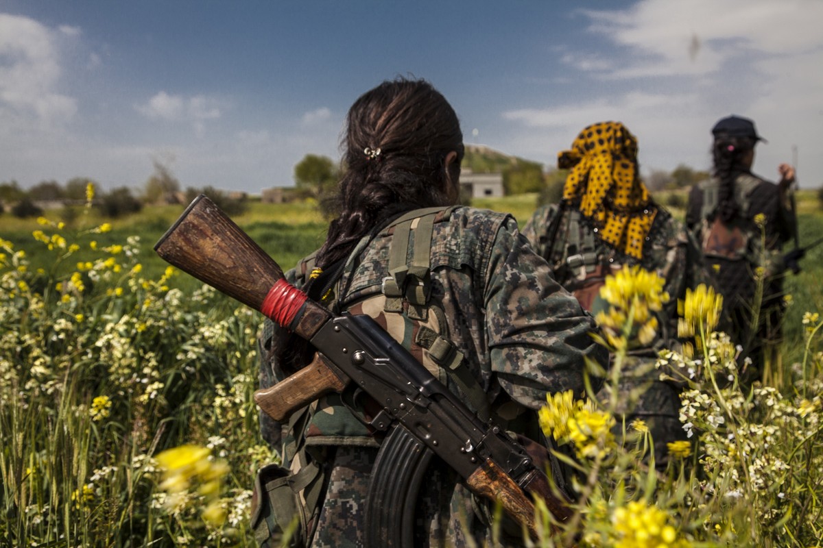 femmes kurdes combattantes lutte contre ISIS Syrie