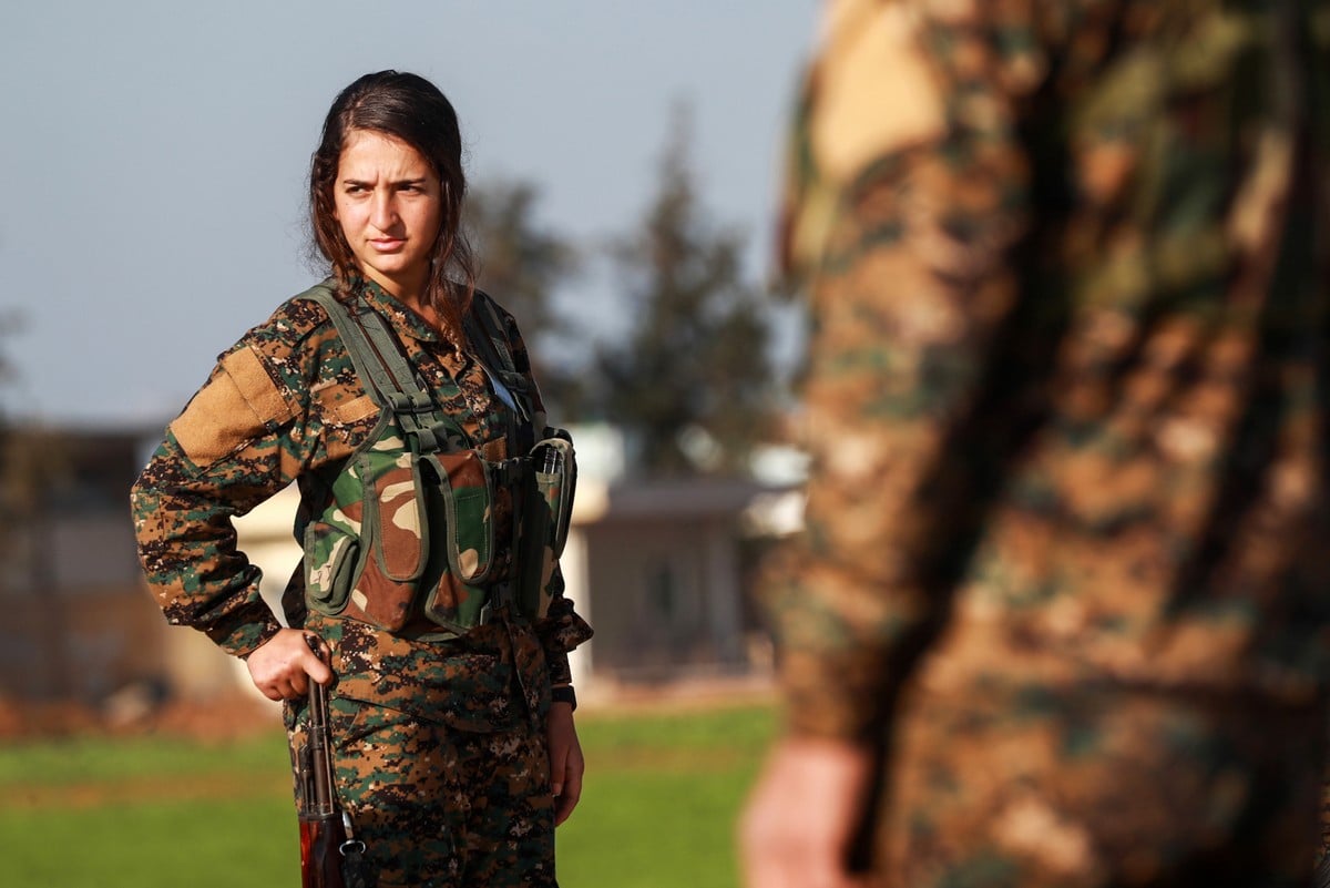 femmes kurdes militantes combat contre Daech