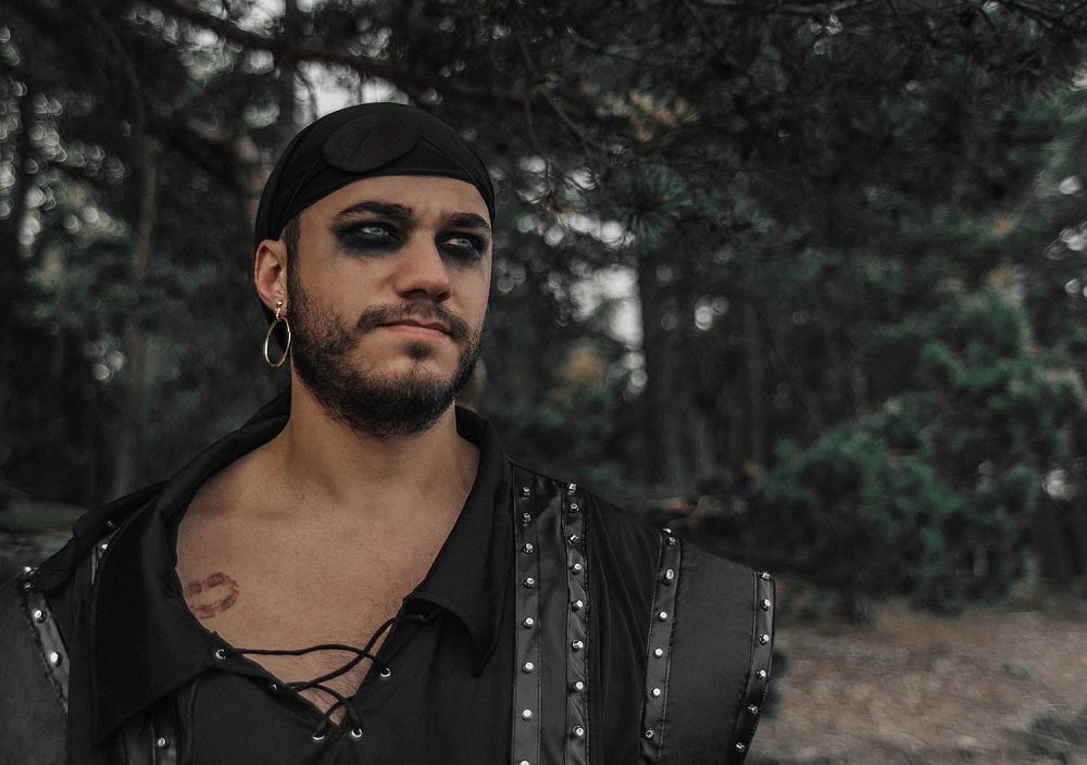make up déguisement pirate homme