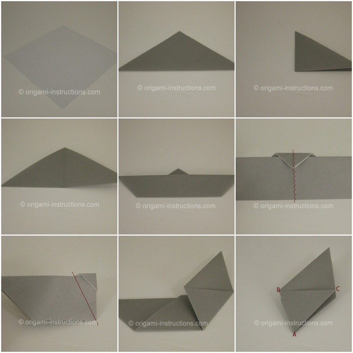 origami Halloween facile chauve-souris tutoriel facile