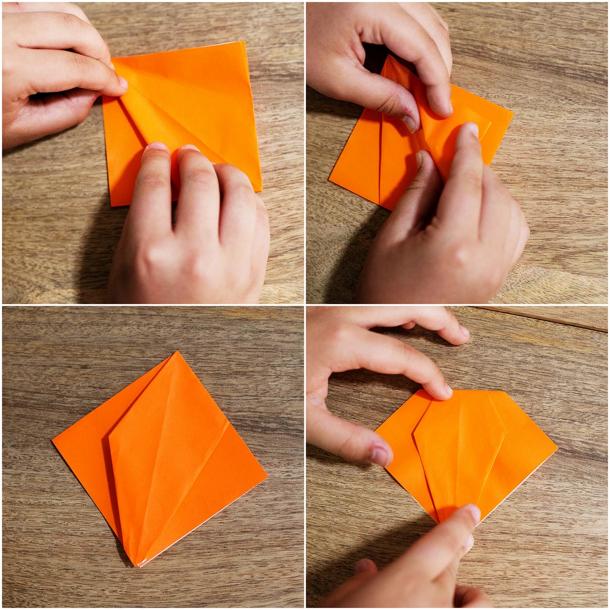origami Halloween facile idée simple avec instructions