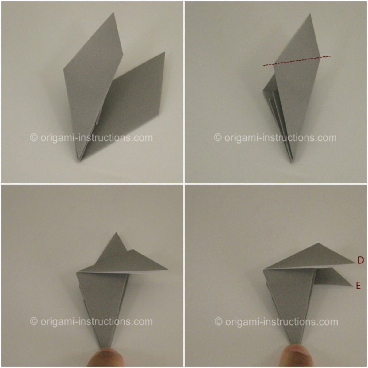 origami chauve souris tutoriel étape par étape