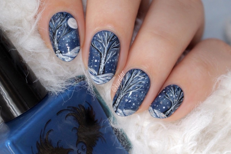Ongle en gel hiver : les couleurs et les motifs à privilégier cette année