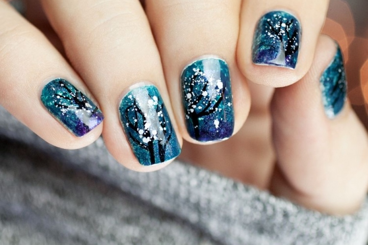 Ongle en gel hiver : les couleurs et les motifs à privilégier cette année