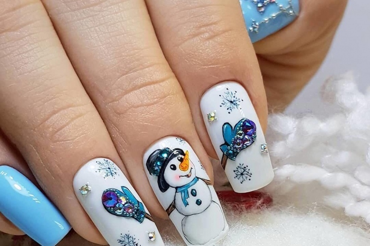 Ongle en gel hiver : les couleurs et les motifs à privilégier cette année