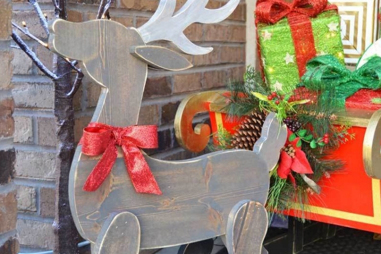 Décoration de Noël extérieur à faire soi-même : idées qui font mouche