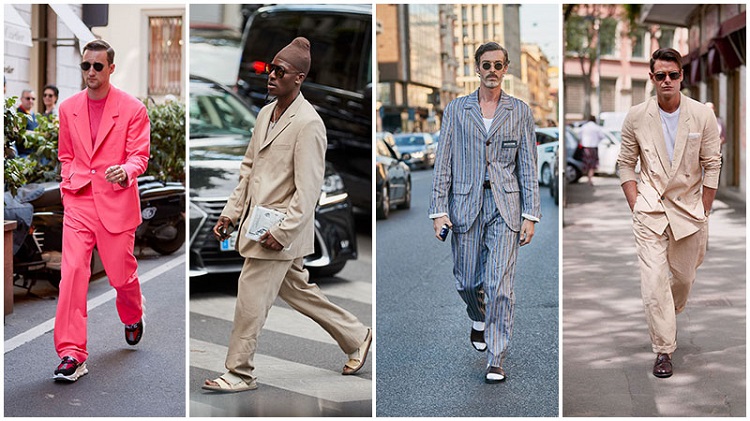 mode homme costume oversize tendances printemps été 2020 style urbain chic
