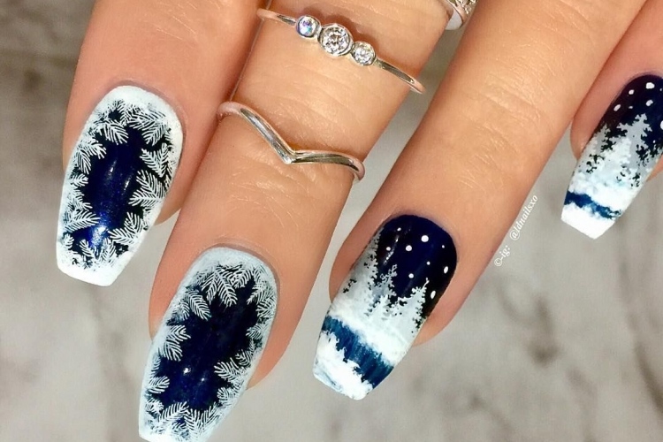 Ongle en gel hiver : les couleurs et les motifs à privilégier cette année