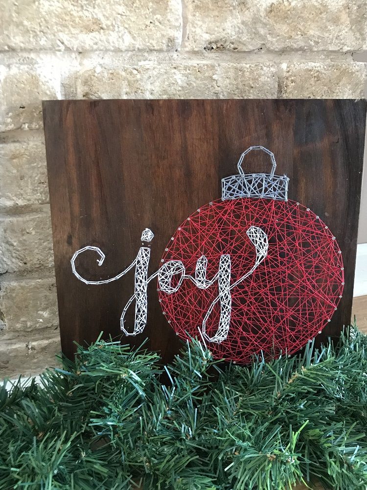 String art Noël – une activité épanouissante et créative à ne pas négliger