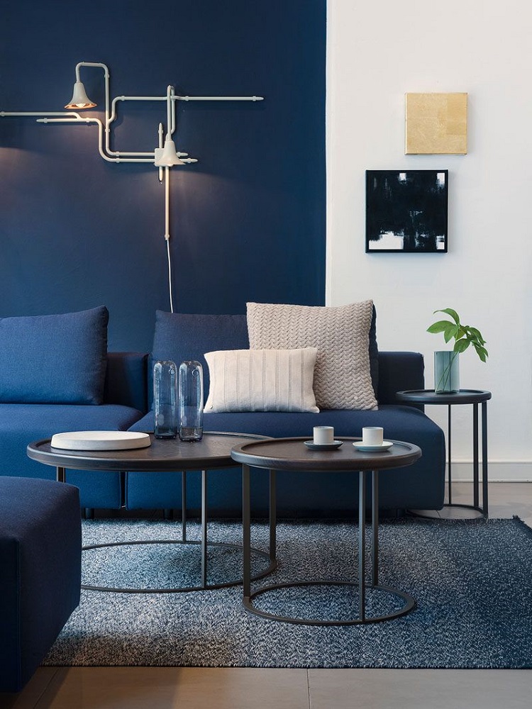 couleur phare année 2020 pantone bleu classique déco intérieure salon
