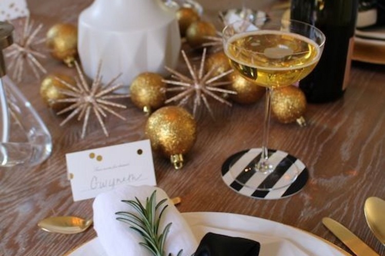 Déco table Nouvel An à faire soi-même : les objets déco indispensables