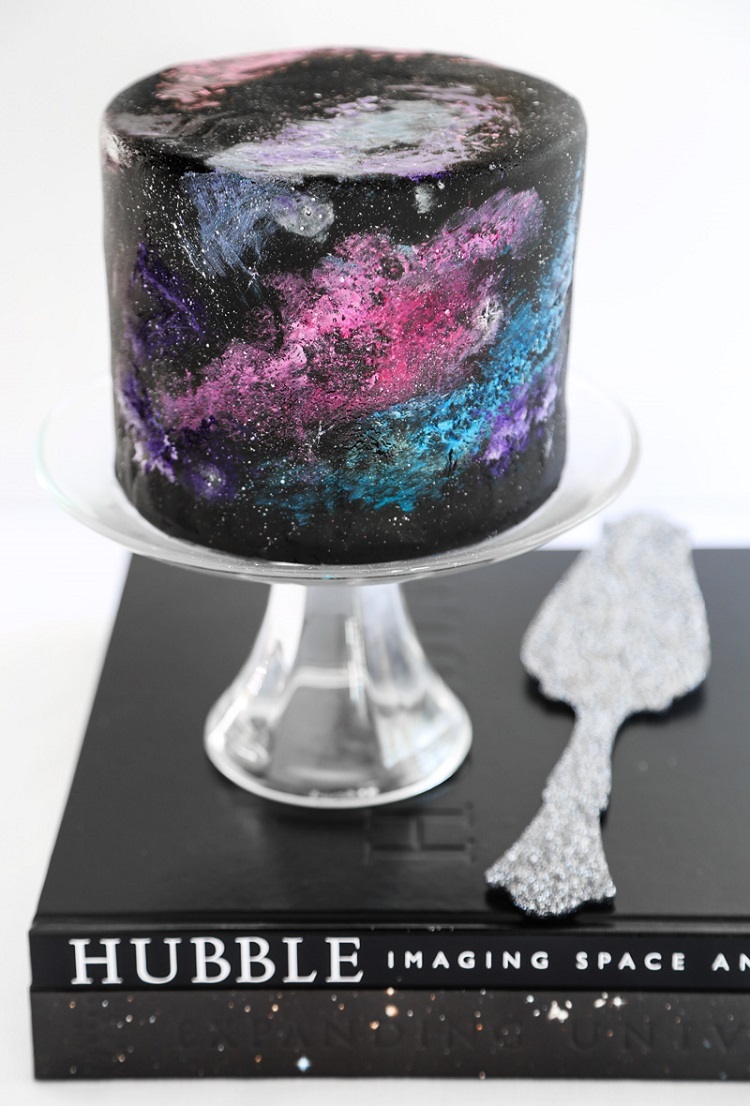 comment préparer gateau galaxy nouvelle tendance cake design 2020 pinterest