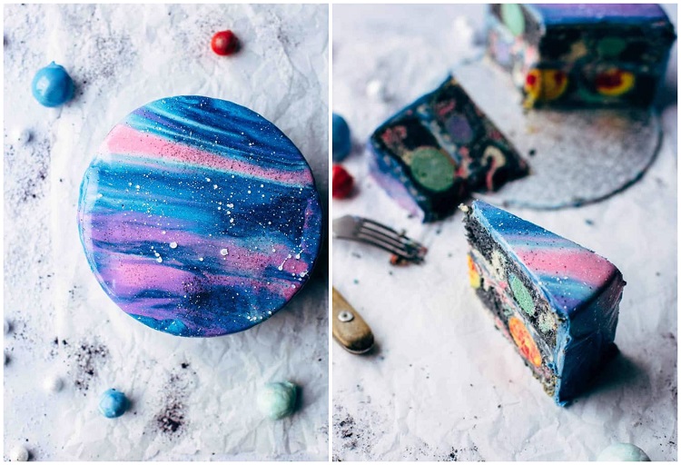 Gateau Galaxy Ou La Nouvelle Folie Patissiere A Craquer