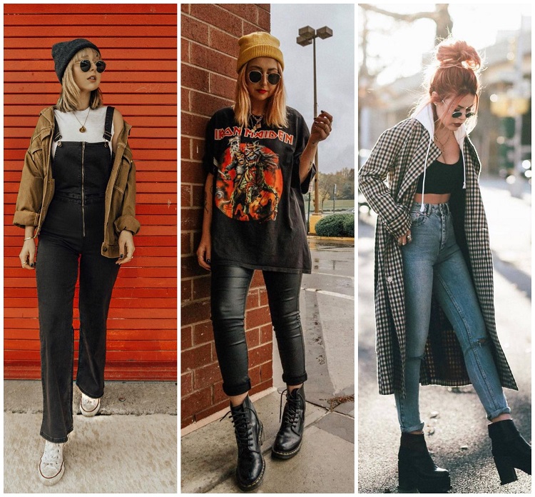 mode femme tendances 2020 style grunge tenues et accessoires à adopter